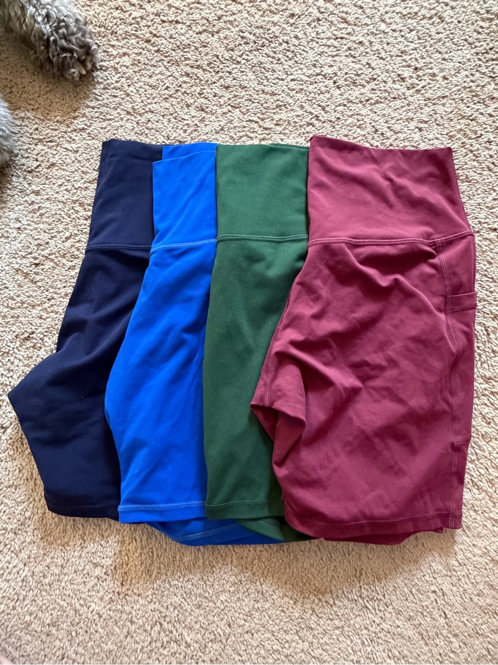 Set of 4- colofulkoala women’s biker shorts